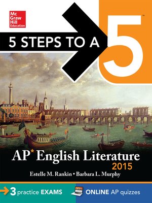 cover image of 5 Steps to a 5 AP English Literature, 2015 Edition